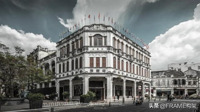 Frame首发丨永创设计：百年骑楼开启文旅新篇，海边宽宽海口旗舰