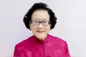 103岁女国医大师陈彤云：皮肤细腻红润，头发浓密乌黑！图片