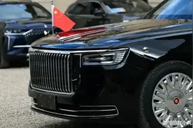 一汽红旗N701：法国总统府现身的独特座驾，传年产仅5辆！图片
