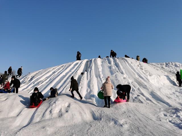 秋色渐退，要玩雪了！长春北湖湿地公园雪后景色如何这样动人心？