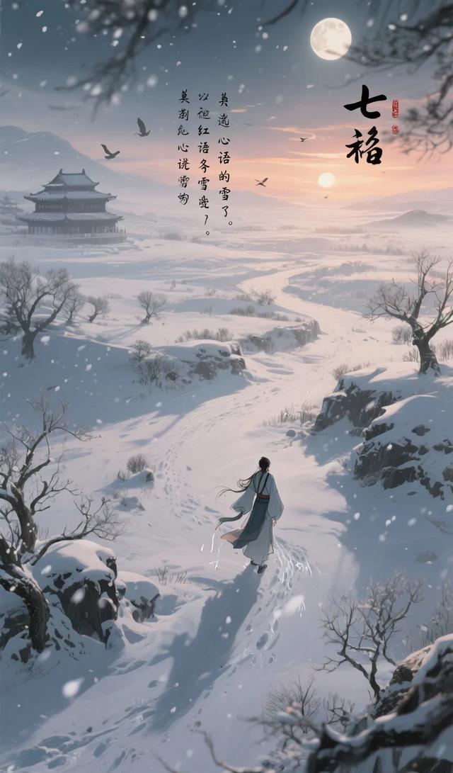 漫步冬日仙境：雪中的唯美与心之悠然