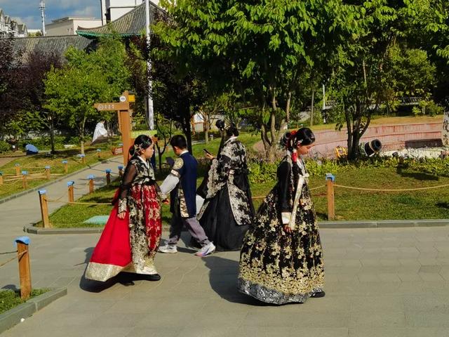 延吉市的中国朝鲜族民俗园