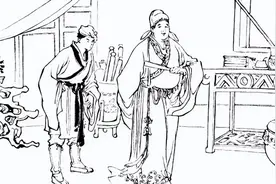 民间故事：财主老来得子，算命瞎子却说：此子会克你败光你的家财图片