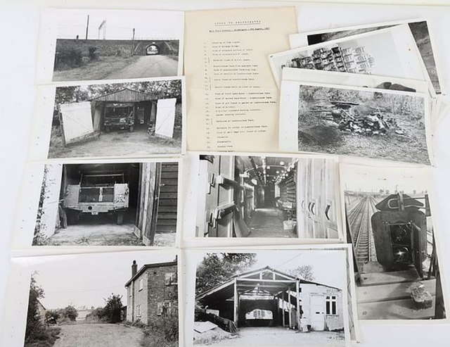 英国火车大劫案档案60年后首次曝光，劫匪车辆及成捆钞票面世