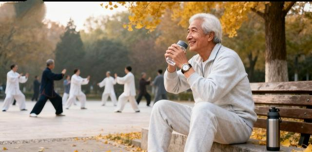 “按桌扩胸”练胸臂，端东西、抬胳膊稳了