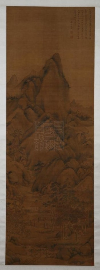 这个明代上海人，画了一幅《雪窦山图》