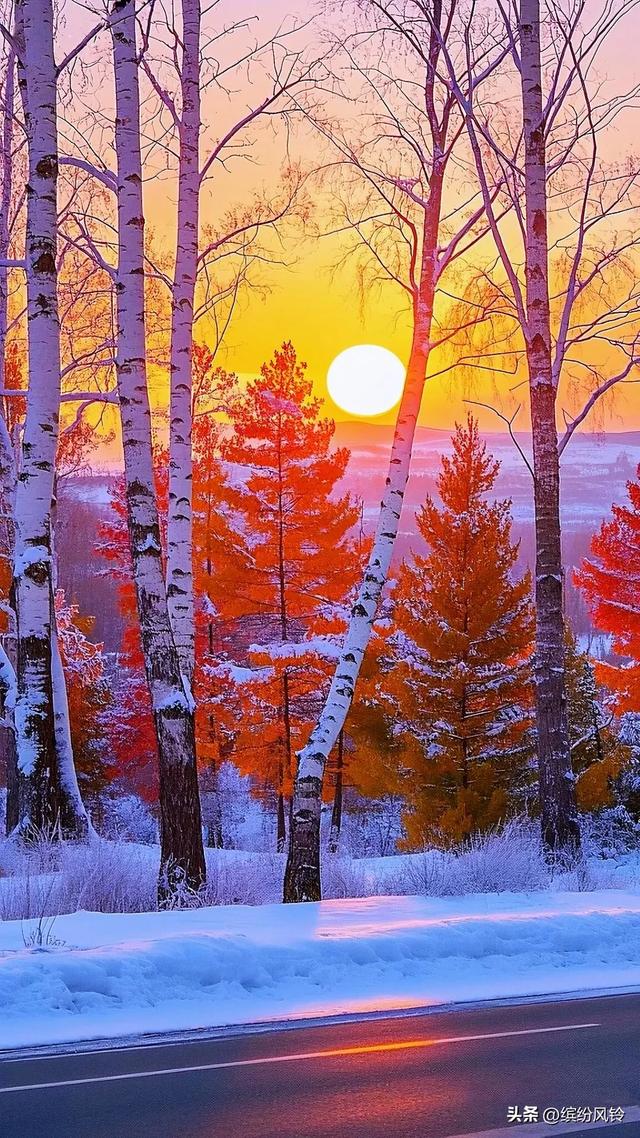 秋天的风景美如画