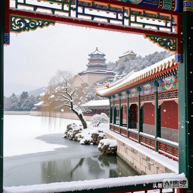 雪落京城，一帧千年