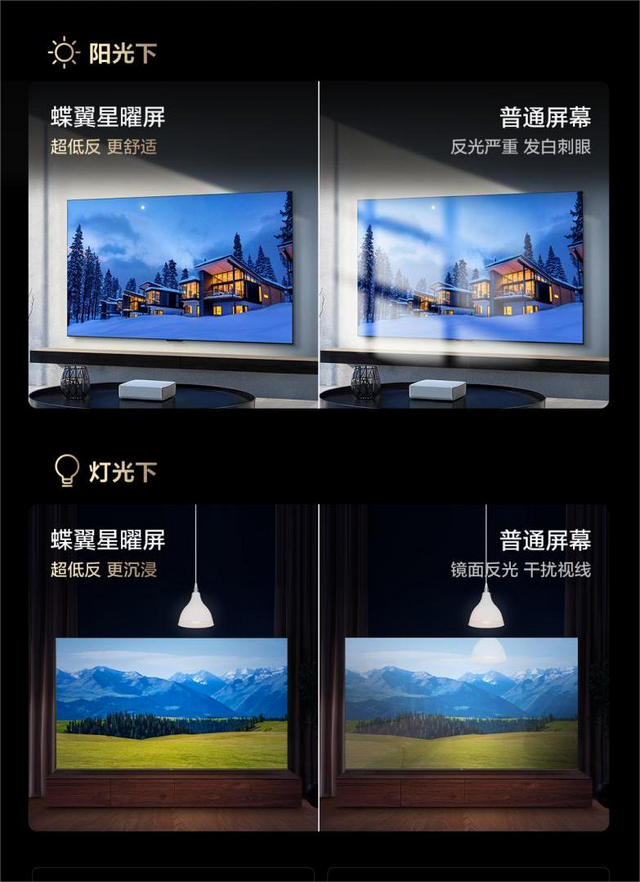 追阅兵专题片怕反光？TCL黑科技电视机T7L Ultra让你全天候畅看