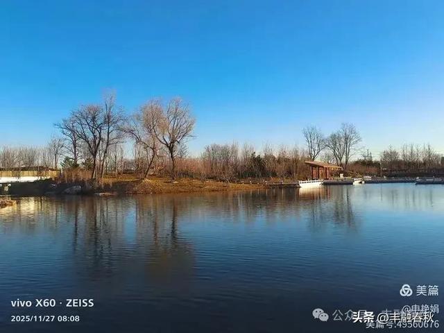 初冬北京玉河湿地公园游记｜申艳娟