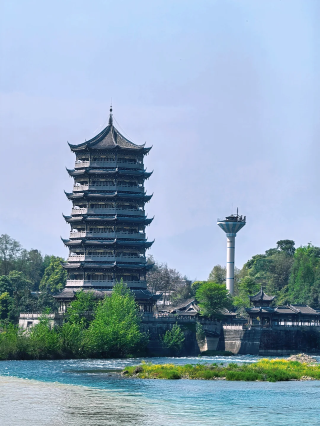 二刷元通古镇！成都周边1小时，被雪山下的千年古镇惊艳了~