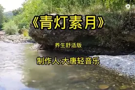 太极拳背景音乐《青灯素月》，琵琶二胡演奏养生版，静心养神治愈图片