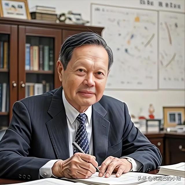 杨振宁追悼会现场！翁帆站首位神情悲伤，64岁老者曝杨老两个贡献