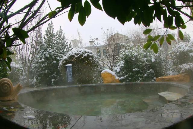 【雪漫汤头 温泉入梦】 汤头温泉旅游度假区“清冷与温润”的冬日美景皆在这里