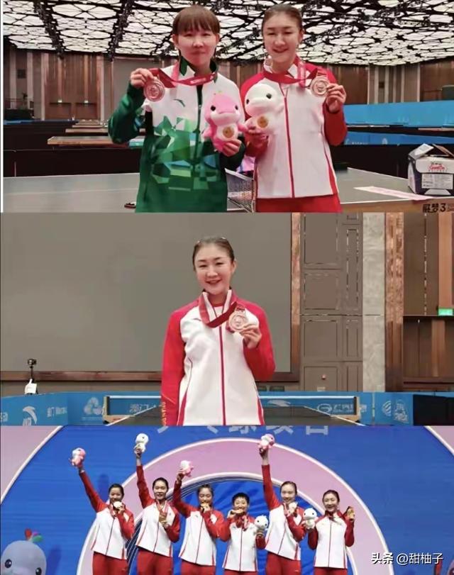 陈梦夺冠后返程北京，穿搭大胆	，吊带配皮衣露出腰线，差点认不出