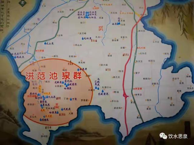 最全的济南市泉水分布位置图（有图有真相）