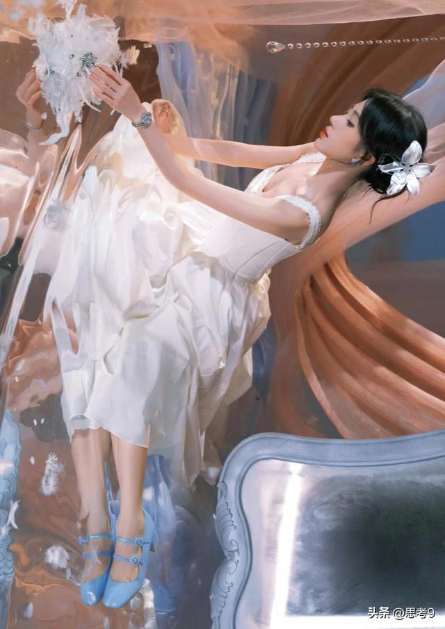 鞠婧祎，明星美女，性感写真