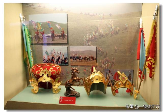 青海省博物馆里的青海非物质文化遗产展