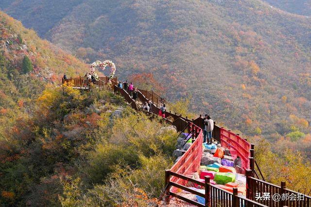 焦作窄门的深秋色彩！走五彩步道，赏太行红叶