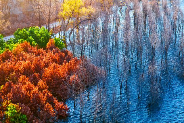 燕谷犹在，秋意正浓：李白诗里的舞彩浅山什么样？