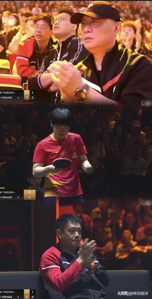 北京大满贯 孙颖莎的家人也来了 恩师掌声最快 莎莎居然这样称呼他