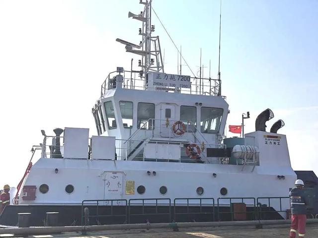 新装备入列！正力拖7200马力全回转拖轮抵靠平潭基地