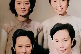 张氏四姐妹个顶个的旺夫相，堪比宋氏三姐妹，谁娶谁能功成名就图片