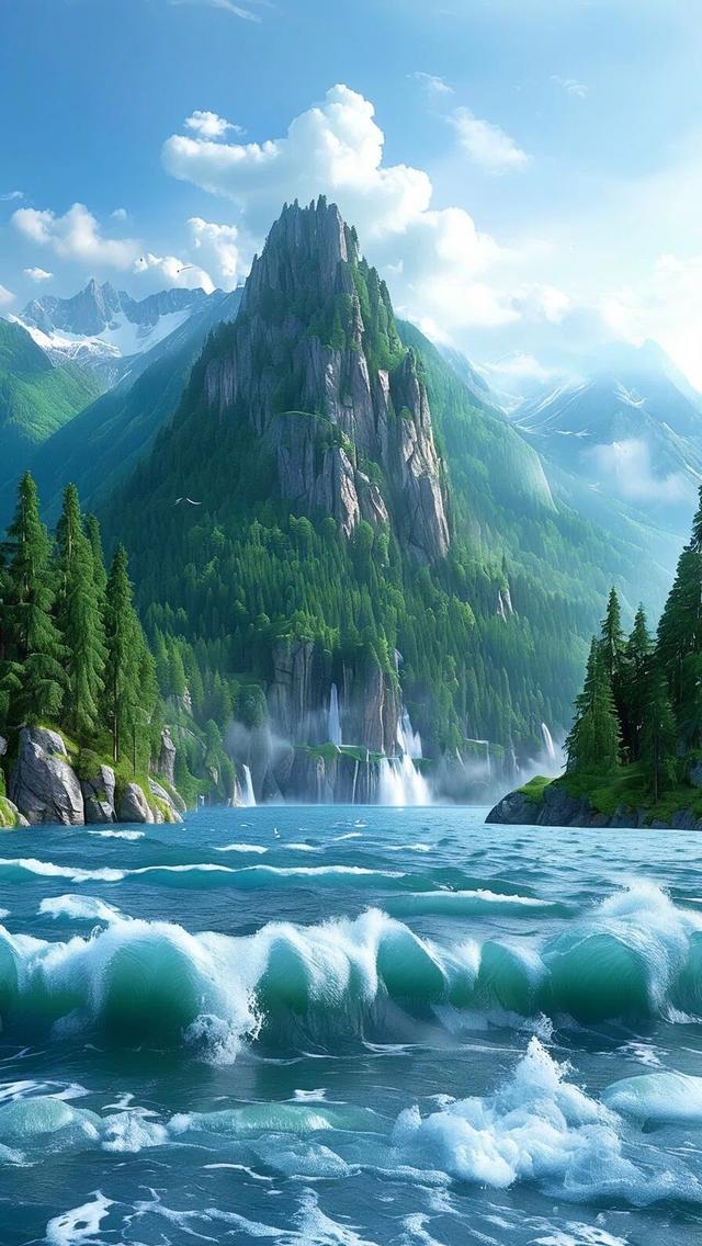 #风景如画 #美在山水间 #自然风光 #