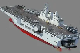 中国国产小航母正式服役，实力完全不输美国舰艇，实力究竟有多强图片