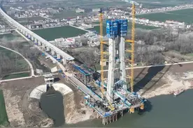 世界最大主跨！这条高铁线路“进度条”刷新图片