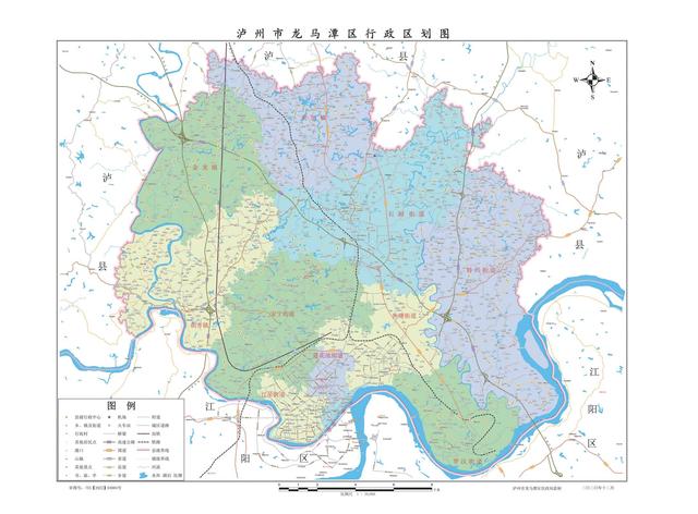 四川省龙马潭区历史沿革及行政区划