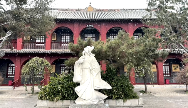 终于等到你！第一波济宁雪景大片来了！