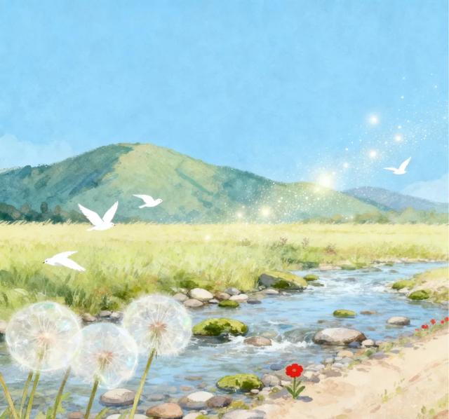 借一阵风	，让心回到当下