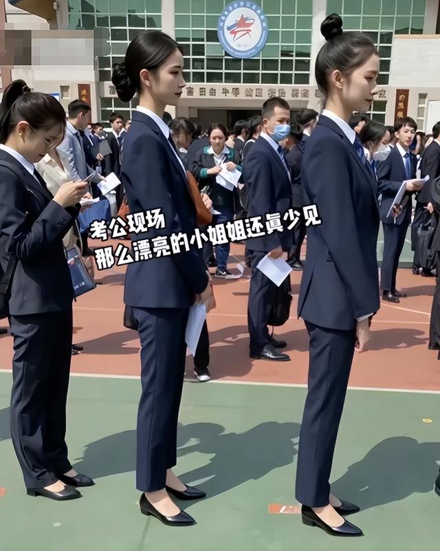 “你以为在选妃吗”，2位考公女孩火了，过来人：考官宁可选丑的