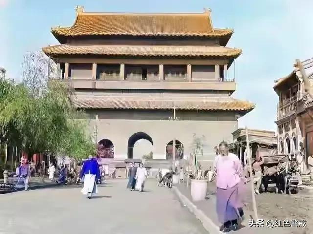 1923年，一名瑞典人来到中国，拍到了完整的北京城墙！太壮观了