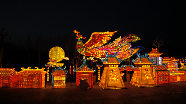 组图！科技赋能神话 花博园“山海灯会”27日点亮冬夜💫