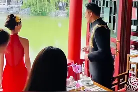 汪小菲马筱梅大婚现场曝光，马筱梅发脾气，张兰爱笑，朱时茂现身图片