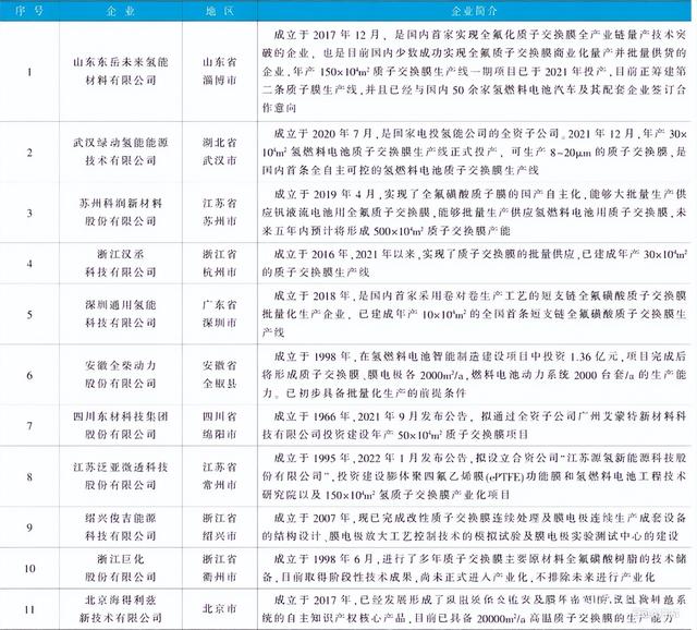 质子交换膜：氢能的“咽喉”，戈尔、科慕垄断下中国企业的破局路
