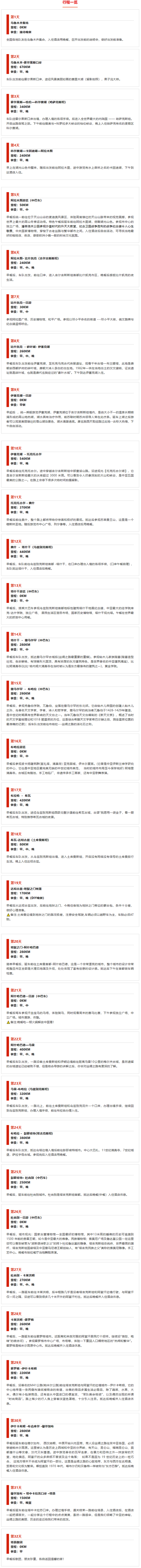 2026年自驾中亚！乌鲁木齐出发，32天连穿五个斯坦国，签证零压力