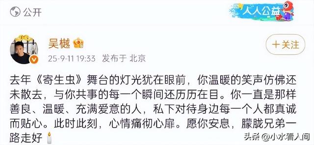 万万没想到，于朦胧坠亡后，63岁张凯丽一个举动看哭全网，太遗憾
