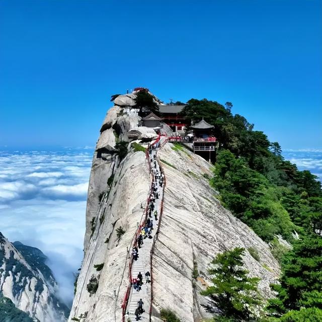 国庆避开人从众！亲测华山这条线路轻松景美！