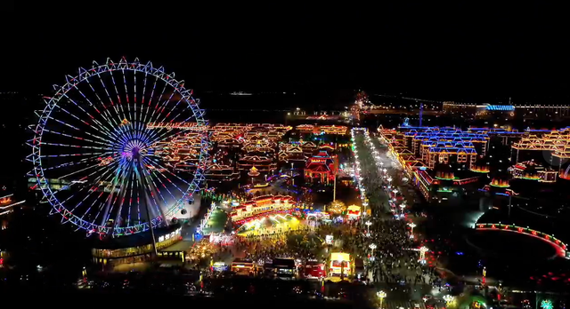 这个跨年点位人气爆棚！草原狂欢我先冲了