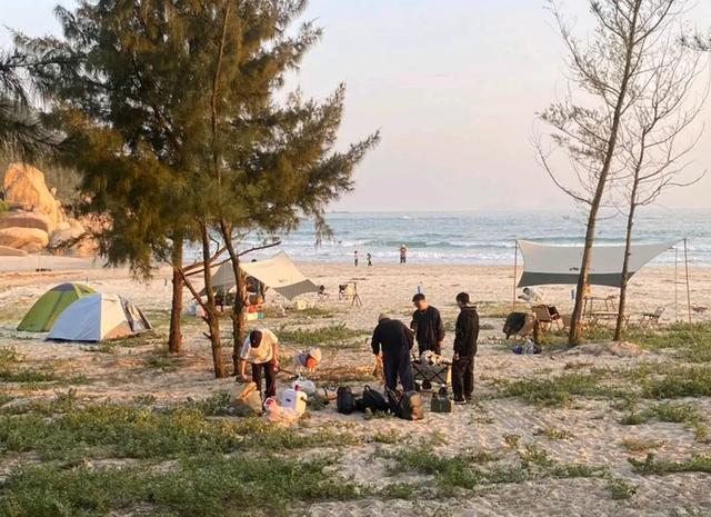 广东惠州海湾露营地你去过几个呢？很适合带小朋友来小众海滩！！
