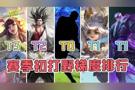 5年老英雄成最强野王！上赛季T0集体退役？打野梯度排行！图片