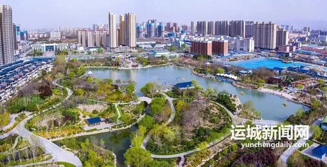 运城：城市公园拔节生长