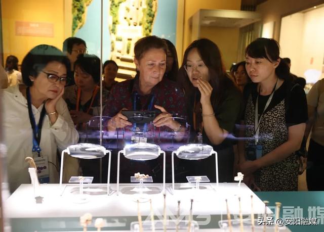 上合组织媒体智库峰会嘉宾安阳参访：文明在交流中互鉴 精神在共鸣中长存
