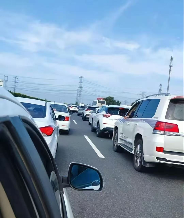 “今年我想的是提前一天走”！在高速上一动不动，第一批“聪明