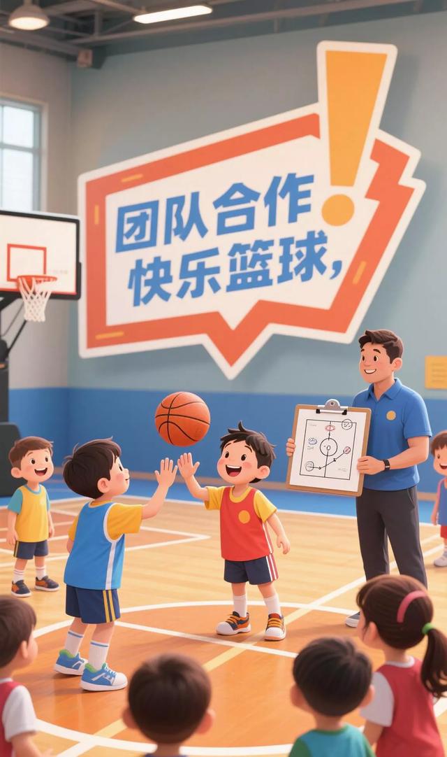 从零开始玩转篮球!5-12岁儿童篮球启蒙教学指南