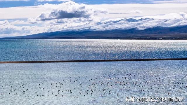 封湖季开启!青海湖二郎剑冰推奇观上线,冰凌筑就高原冬日梦幻琉璃境!
