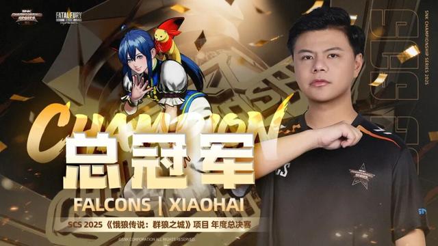SCS 2025年度总决赛落幕！M’、xiaohai分获《拳皇》《饿狼》冠军